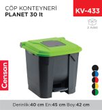 ÇÖP KONTEYNERİ PLANET 30 LT (UP 225)
