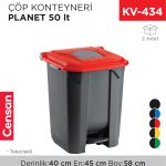 ÇÖP KONTEYNERİ PLANET 50 LT (UP 226)