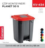 ÇÖP KONTEYNERİ PLANET 50 LT (UP 226)