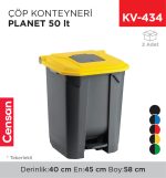 ÇÖP KONTEYNERİ PLANET 50 LT (UP 226)