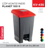 ÇÖP KONTEYNERİ PLANET 100 LT (UP229)