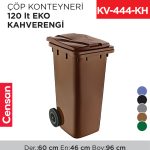 ÇÖP KONTEYNERİ 120 LT EKO KAHVERENGİ(6506)