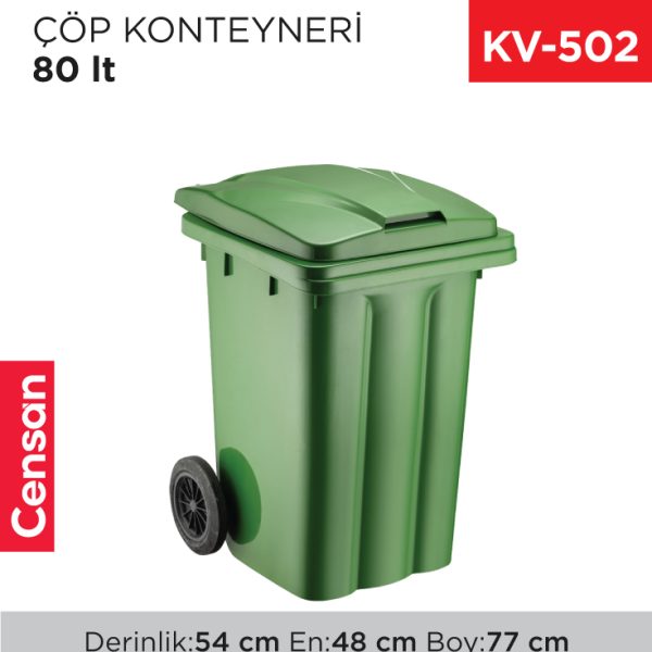 ÇÖP KONTEYNERİ 80 LT (6502)