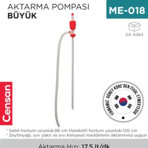 AKTARMA POMPASI BÜYÜK (DP 20)