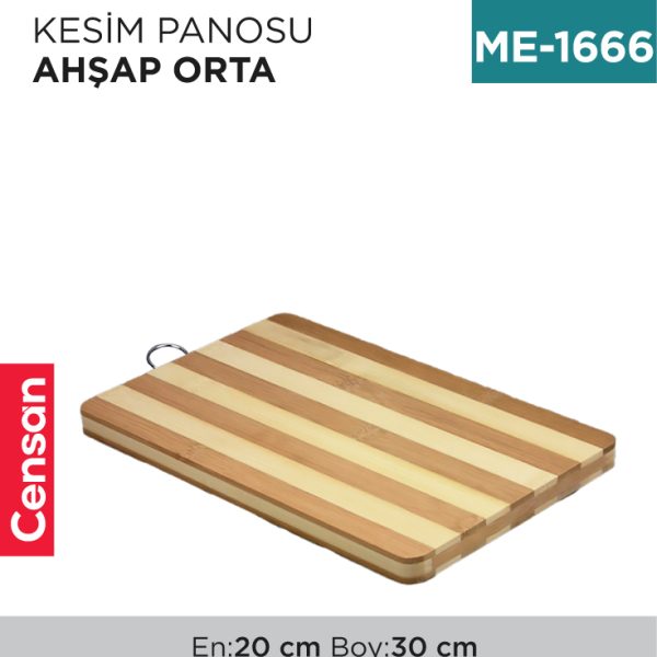 KESİM PANOSU AHŞAP ORTA 24*34 CM (CKR3296)