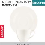 NESCAFE FİNCAN TAKIMI BONNA 6LI