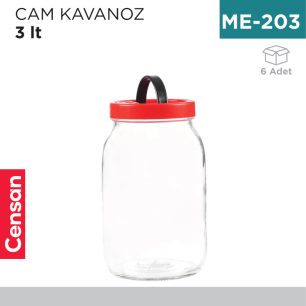 CAM KAVANOZ 3 KG