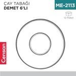ÇAY TABAĞI 6LI DEMET LAV (DMT270F)