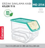 KİLER ERZAK SAKLAMA KABI 11 LT (E-395)