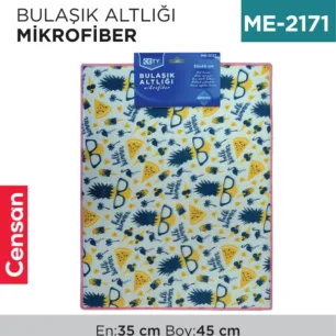 BULAŞIK ALTLIĞI MİKROFİBER CETY 35*45 CM (TM-620)