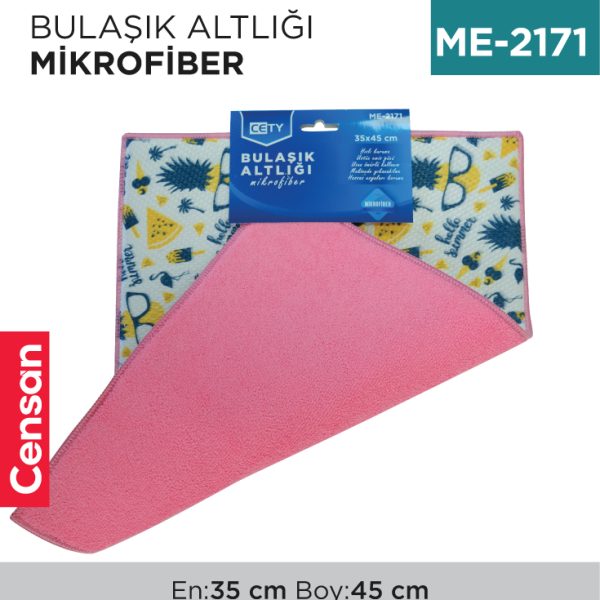 BULAŞIK ALTLIĞI MİKROFİBER CETY 35*45 CM (TM-620)