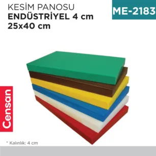 KESİM PANOSU END.4 CM (KALINLIK) 25*40 CM