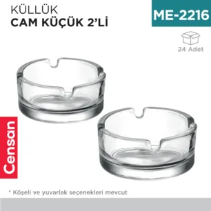 KÜLLÜK CAM KÜÇÜK 2Lİ (KAR.70)(KYF70M)-54126
