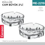 KÜLLÜK CAM BÜYÜK 2Lİ LAV (KAR72-KYF72)-54036