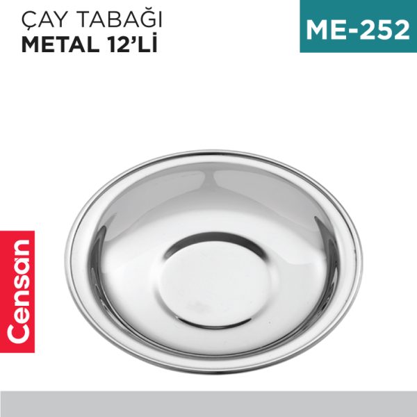 ÇAY TABAĞI METAL 12 Lİ (1020350)