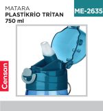 MATARA PLASTİK RİO TRİTAN 750 ML (TP-496)