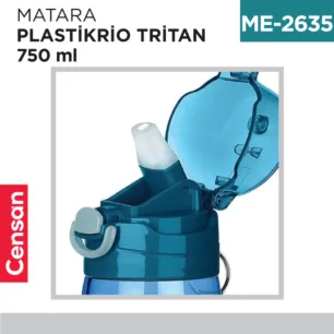 MATARA PLASTİK RİO TRİTAN 750 ML (TP-496)