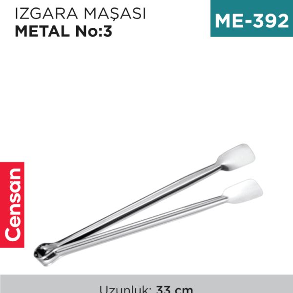 IZGARA MAŞASI METAL NO:3