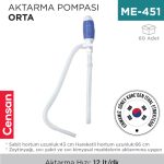 AKTARMA POMPASI ORTA (DP 15)