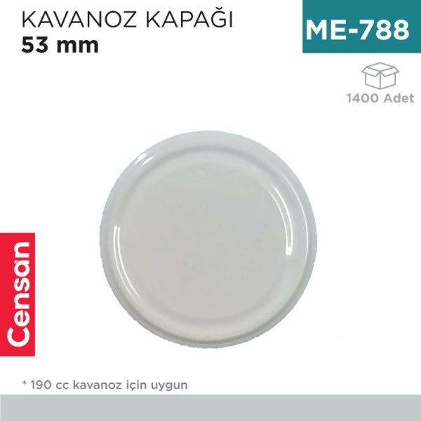 CAM KAVANOZ KAPAĞI 53 MM (190)