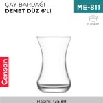 ÇAY BARDAĞI 6LI DEMET LAV (DMT303E)
