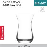 ÇAY BARDAĞI 6LI AJDA LAV (AJD315)