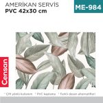 AMERİKAN SERVİS PVC 42*30 CM