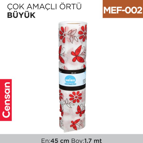 ÇOK AMAÇLI ÖRTÜ BÜYÜK 45 CM*1.7 MT