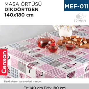 MASA ÖRTÜSÜ EBATLI 140 CM*180 CM