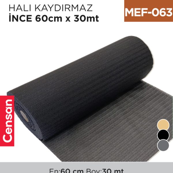HALI KAYDIRMAZ İNCE RULO 60 CM*30 MT