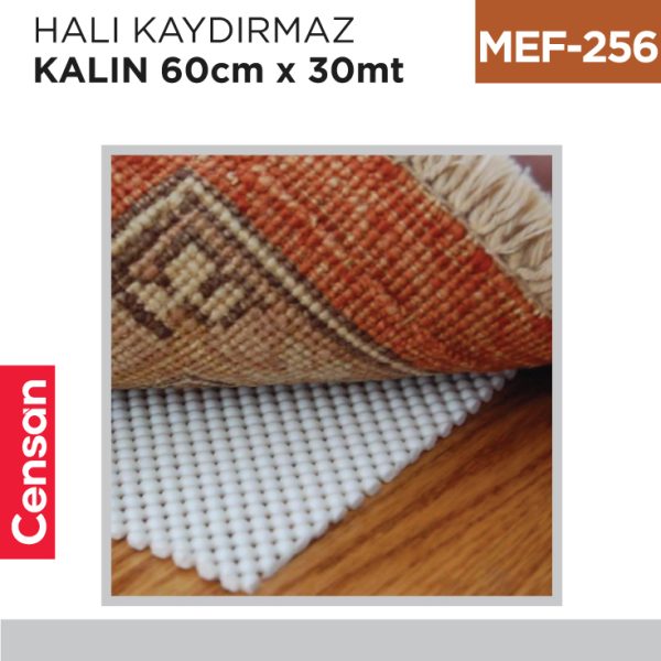 HALI KAYDIRMAZ KALIN RULO 60 CM*30 MT