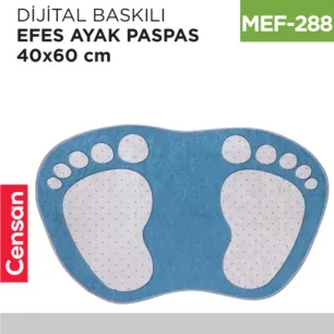 DİJİTAL BASKILI EFES 40*60 AYAK DESEN