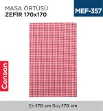MASA ÖRTÜSÜ ZEFİR 170*170