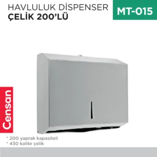 HAVLULUK DİSPENSER ÇELİK 200LÜ (7195)(478)