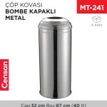 BOMBE KAPAKLI ÇÖP KOVASI (446B)