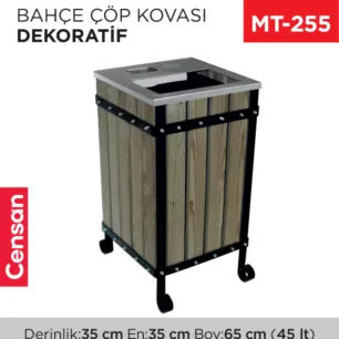 BAHÇE ÇÖP KOVASI DEKORATİF (2110)