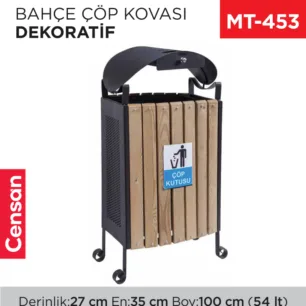 BAHÇE ÇÖP KOVASI DEKORATİF (2124)