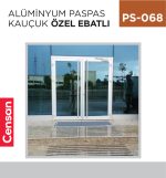ALÜMİNYUM PASPAS KAUÇUK ÖZEL EBATLI