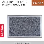 ALÜMİNYUM HİJYEN PASPAS 50 CM*70 CM