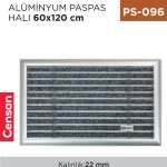 ALÜMİNYUM PASPAS HALI 60 CM*120 CM