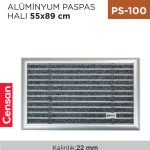 ALÜMİNYUM PASPAS HALI 55 CM*89 CM