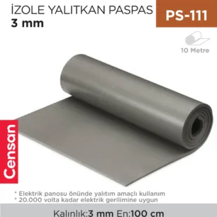 İZOLE YALITKAN PASPAS 3 MM 100 CM (EN)