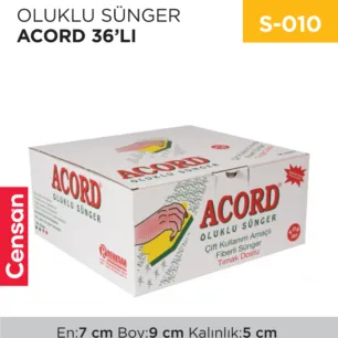 OLUKLU SÜNGER ACORD 36LI (501)