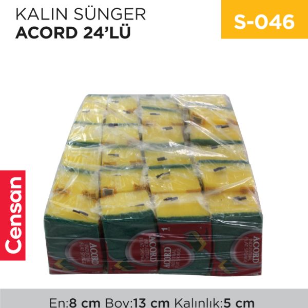 KALIN SÜNGER ACORD 24LÜ (412)