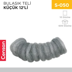 BULAŞIK TELİ KÜÇÜK 12Lİ