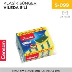 KLASİK SÜNGER VİLEDA 5Lİ