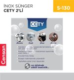 İNOX SÜNGER CETY 2Lİ