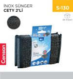 İNOX SÜNGER CETY 2Lİ