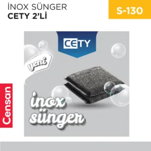 İNOX SÜNGER CETY 2Lİ