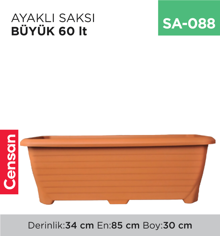 SA-088_616f28527b2989e534302217c8862059 AYAKLI SAKSI BÜYÜK 60 LT (TABAKSIZ) (KRS-521)